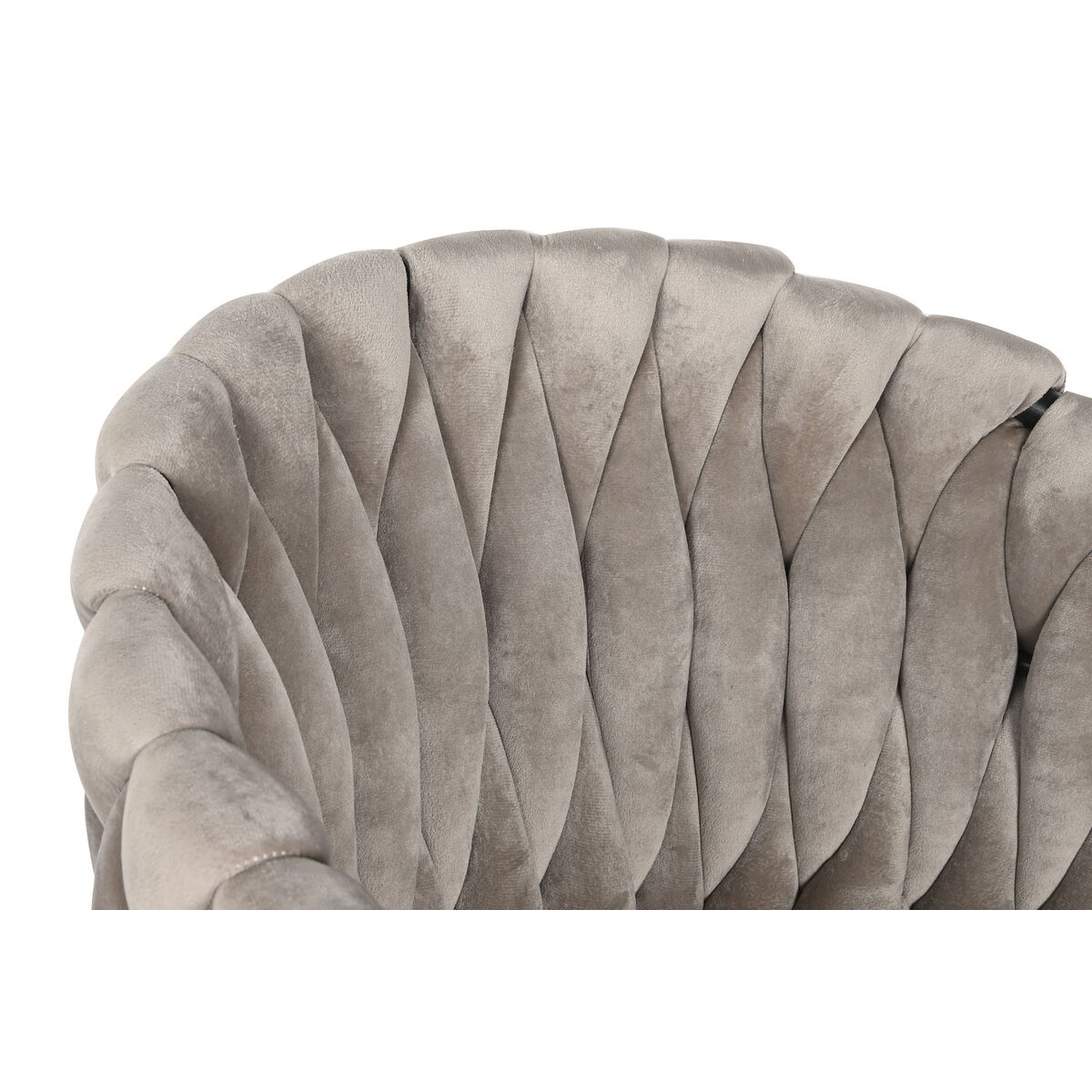 taburete DKD Home Decor Melns Bēšs Metāls 61 x 52 x 101 cm
